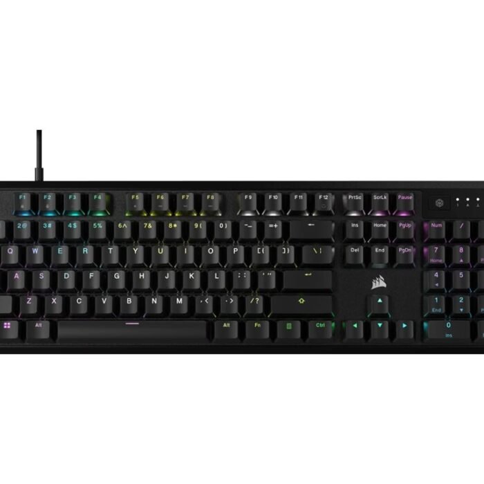 Corsair | Mechanical Gaming Keyboard | K70 CORE RGB | Gaming keyboard | Wired | N/A | Black | USB Type-A | RED