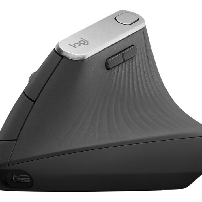 Logitech | Ergonomic Mouse | MX VERTICAL | Wireless | USB, Bluetooth | Graphite