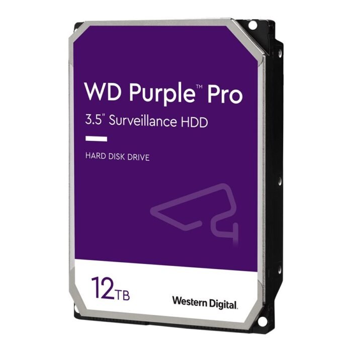 Western Digital | Surveillance Hard Drive | Purple Pro WD121PURP | 7200 RPM | 12000 GB