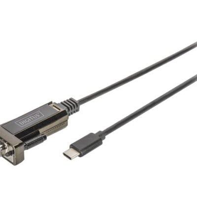 DIGITUS USB Type-C to Serial Adapter | Digitus | DIGITUS DA-70166 - serial adapter - USB-C - RS-232 | DA-70166
