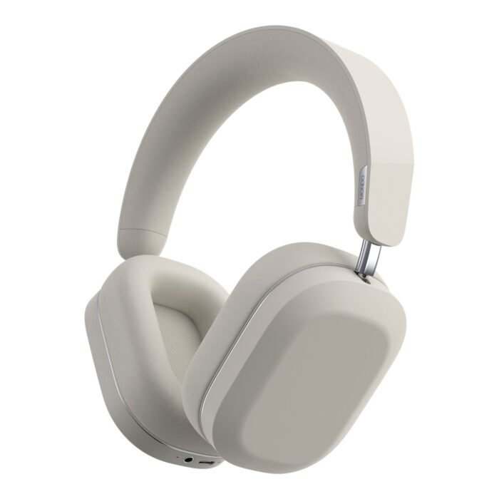 Mondo | Headphones | by Defunc | Bluetooth | Over-Ear | Microphone | Wireless | Greige / Beige