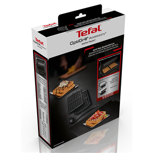 TEFAL | Waffle Plates | XA724810 | Black