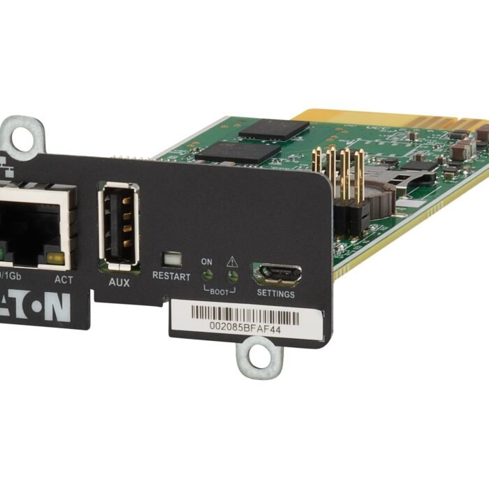 Eaton | Cybersecure Gigabit NETWORK-M3 Card for UPS and PDU | Network-M3