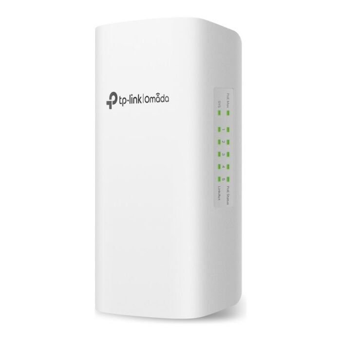 TP-LINK | 5-Port Gigabit Smart Switch with 1-Port PoE++ In and 4-Port PoE+ Out | SG2005P-PD Omada | Managed L2+ | Desktop