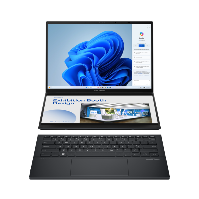 Asus | Zenbook UX8406MA-PZ103W | Inkwell Gray | 14 " | OLED | Touchscreen | 2880 x 1800 pixels | Intel Core Ultra 9 | 32 GB | LPDDR5X | Solid-state drive capacity 1000 GB | Intel Arc Graphics | Windows 11 Home | 802.11ax | Bluetooth version 5.3 | Warranty 24 month(s)