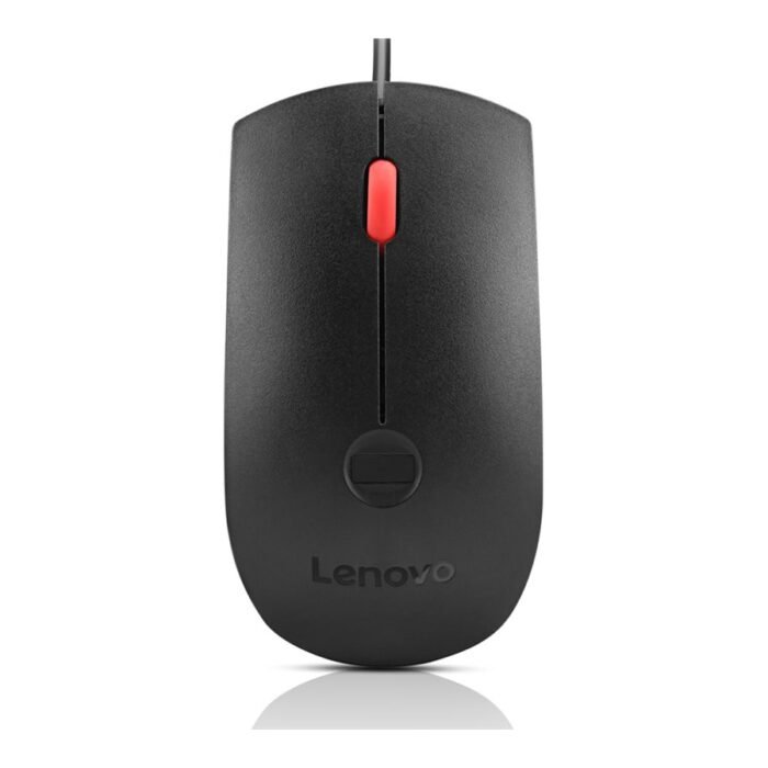 Lenovo | Biometric Mouse | Gen 2 | Optical mouse | Wired | Black