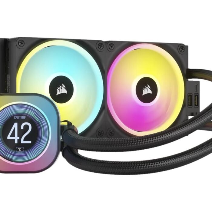 Corsair | Liquid CPU Cooler | iCUE LINK H100i LCD | Intel, AMD