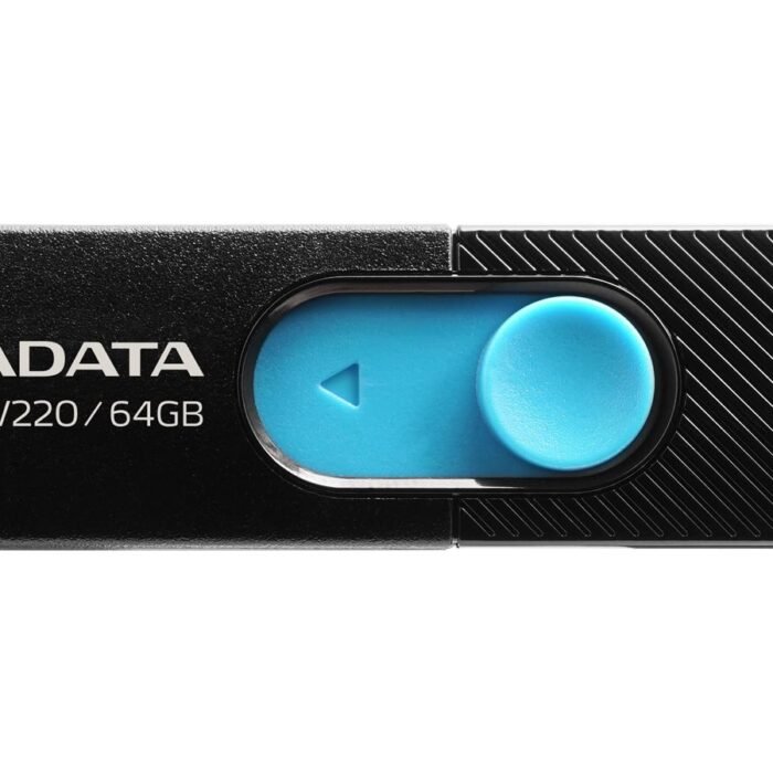 ADATA | USB Flash Drive | UV220 | 64 GB | USB 2.0 | Black/Blue