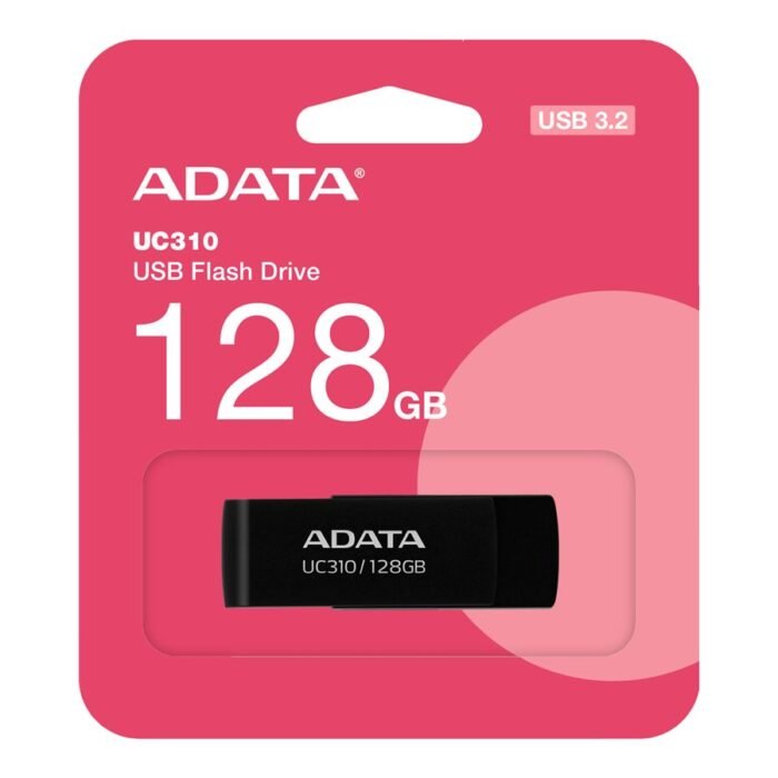 ADATA | USB Flash Drive | UC310 | 128 GB | USB 3.2 Gen1 | Black