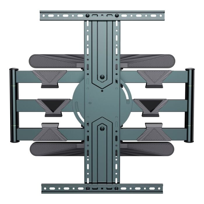 Gembird | Wall mount | WM-80STR-01 | Tilt, swivel, rotate | 40-80 " | Maximum weight (capacity) 50 kg | Black