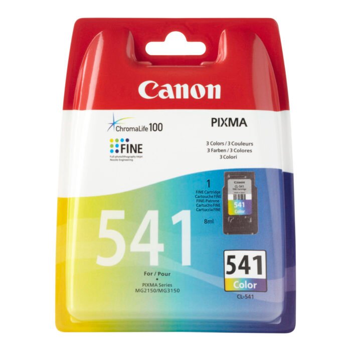 Canon Colour Ink Cartridge | CL-541 | Ink cartrige | Cyan, Magenta, Yellow