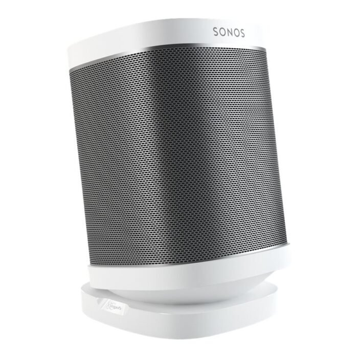 Vogels SOUND 4113 Table-top Speaker Stand for Sonos One & Play:1, White | Vogels
