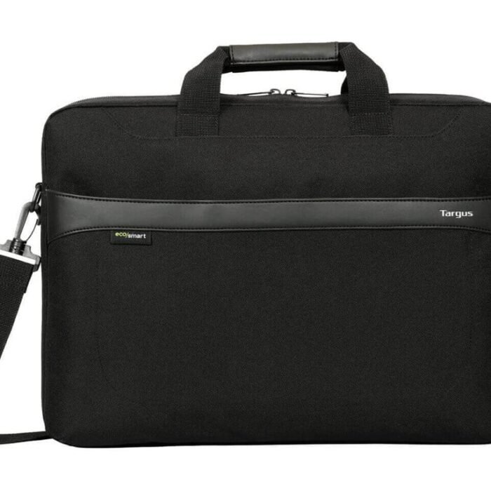 Targus | TBS576GL | GeoLite EcoSmart Essential Laptop Case | Fits up to size 13-14 " | Slipcase | Black | Shoulder strap