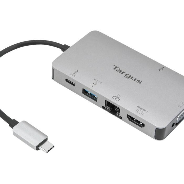 Targus USB-C DP Alt Mode Single Video 4K HDMI/VGA Docking Station with 100W PD Pass-Thru | Targus