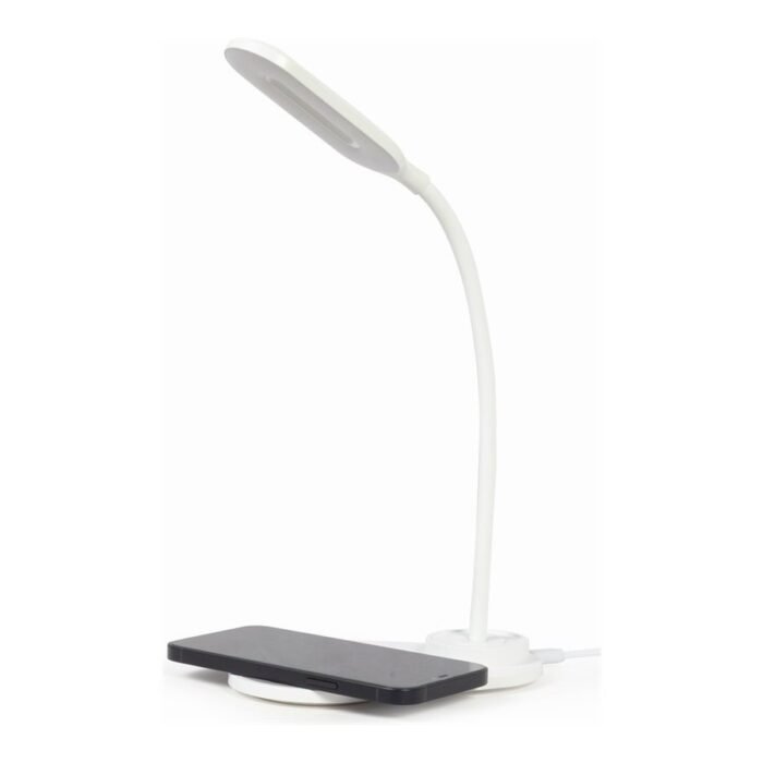 Gembird | Desk lamp with wireless charger | TA-WPC10-LED-01-W