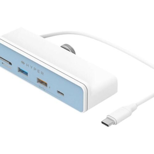 Hyper | HyperDrive USB-C 6-in-1 Form-fit Hub with 4K HDMI for iMac 24" | HDMI ports quantity 1