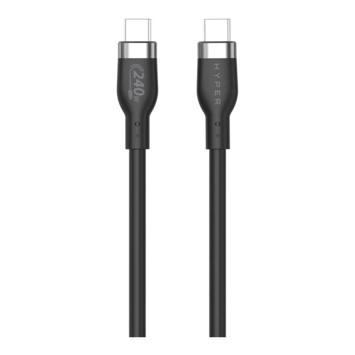 Hyper | 2M Silicone 240W USB-C Charging Cable | USB-C to USB-C