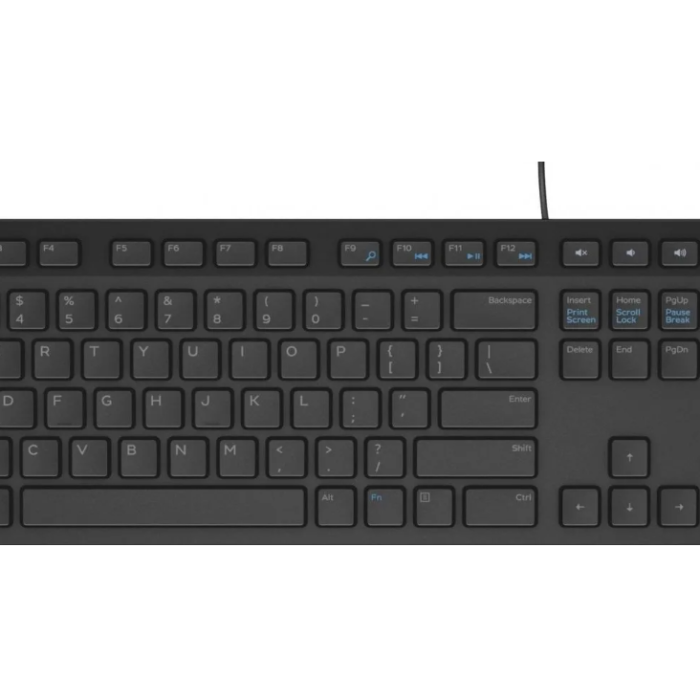 Dell Keyboard | KB216 | Multimedia | Wired | Ukrainian | Black