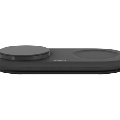 Belkin | 2-in-1 Wireless Magnetic Charging Station with Qi2 (15W) | WIZ021vfBK