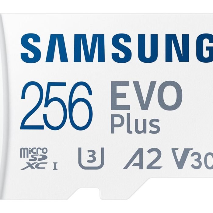 Samsung | MicroSD Card | EVO Plus | 256 GB | microSDXC Memory Card | Flash memory class U3, V30, A2