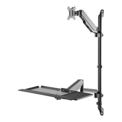 Digitus | Wall mount | Tilt, height adjustment, rotate | 17-32 " | Black