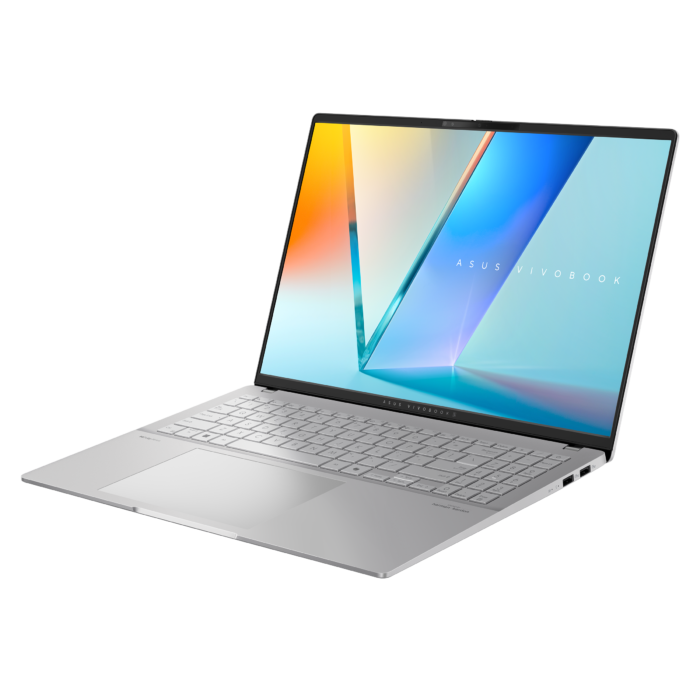 Asus Vivobook S 16 OLED M5606UA-KM005W | Cool Silver | 16 " | OLED | 3.2K | 3200 x 2000 pixels | AMD Ryzen 7 | 8845HS | 16 GB | LPDDR5X | Solid-state drive capacity 1000 GB | AMD Radeon Graphics | Windows 11 Home | 802.11ax | Bluetooth version 5.3 | Keyboard language English | Keyboard backlit | Warranty 24 month(s)