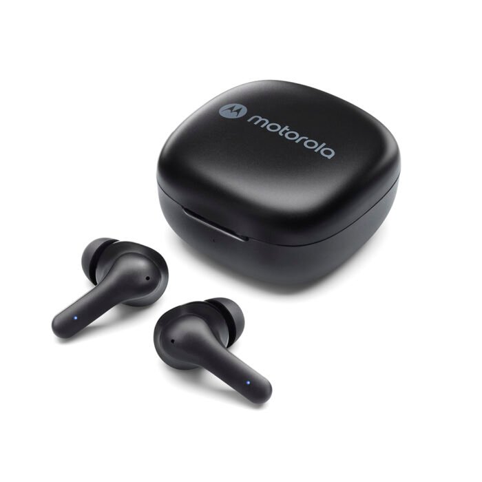 Motorola True Wireless Earbuds | Moto Buds 135 | Built-in microphone | Bluetooth | Black | ANC