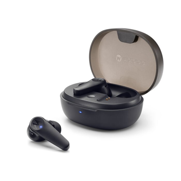 Motorola True Wireless Earbuds | Moto Buds 600 | Built-in microphone | Bluetooth | Black | ANC