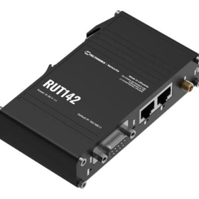 Ethernet Router with RS232 (RUT142000000) | RUT142 | 802.11n | 10/100 Mbit/s | Ethernet LAN (RJ-45) ports 1 | Mesh Support No | MU-MiMO No | No mobile broadband