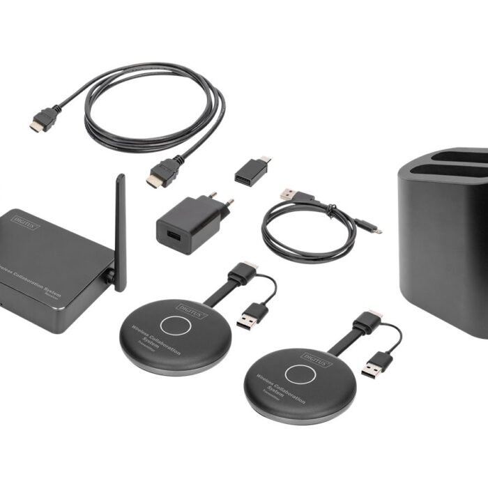 Click and Present Pro - Wireless Collaboration System | DS-55317 | 802.11ac | 10/100 Mbit/s | Ethernet LAN (RJ-45) ports 1 | Mesh Support No | MU-MiMO No | No mobile broadband | 2