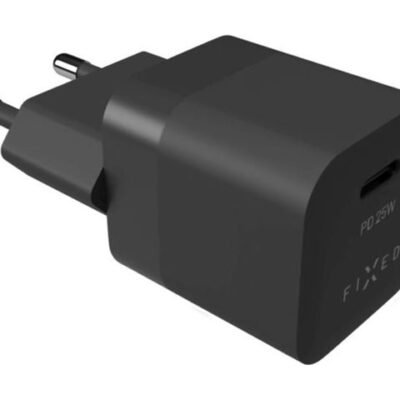 Fixed | Mini USB-C Travel Charger, 25W | FIXC25M-C-BK