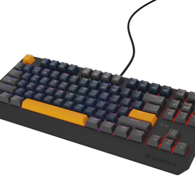 Genesis THOR 230 | Mechanical Gaming Keyboard | Wired | US | Naval Blue Positive | USB Type-A | Outemu Panda