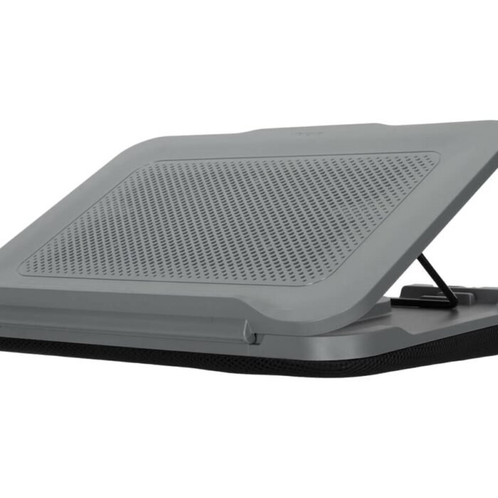 Targus Lap Chill Mat w Adjustable Stand - for up to 18-inch Laptops | AWE90GL | Grey | 393 x 285 x 180 mm