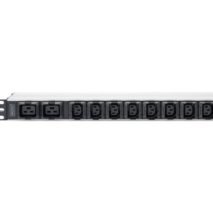 Digitus Socket Strip with Aluminum Profile, 10-way, IEC C20 plug | DN-95427 | Sockets quantity 7