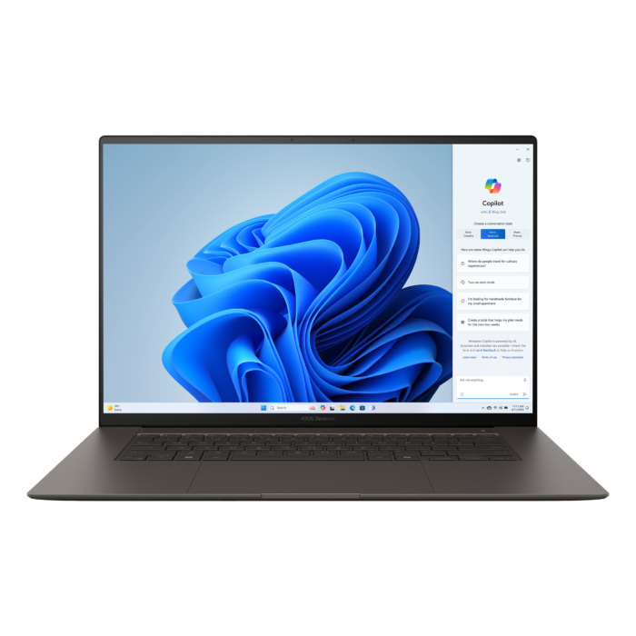 Asus Zenbook S 16 OLED UM5606WA-RK215W | Zumaia Gray | 16 " | OLED | 3K | 2880 x 1800 pixels | AMD Ryzen AI 9 | HX 370 | 32 GB | LPDDR5X | Solid-state drive capacity 2000 GB | AMD Radeon 890M Graphics | Windows 11 Home | 802.11be | Bluetooth version 5.4 | Keyboard language English | Keyboard backlit | Warranty 24 month(s)