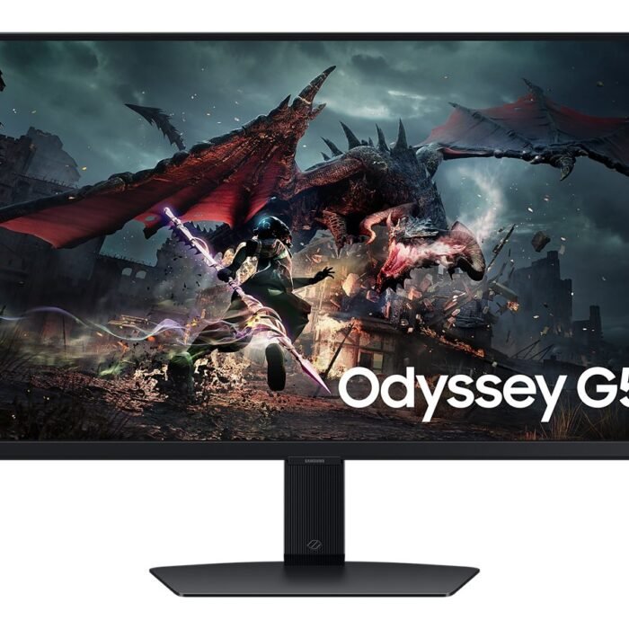 Samsung LS27DG500EUXEN | 27 " | IPS | QHD | 16:9 | 180 Hz | 1 ms | 2560 x 1440 pixels | HDMI ports quantity 1 | Black