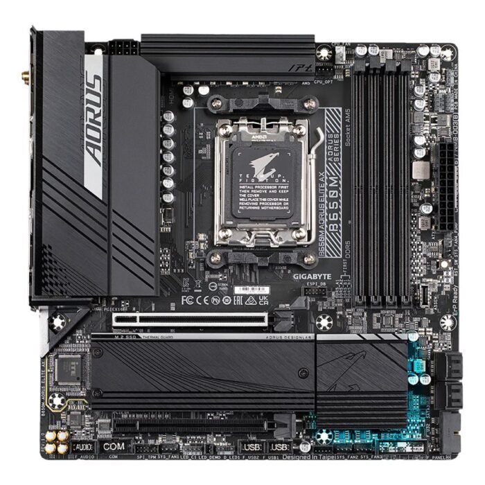 Gigabyte B650 GAMING X AX V2 | Processor family AMD | Processor socket AM5 | DDR5 | Number of SATA connectors 4