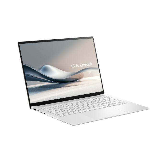 Asus Zenbook S 14 UX5406SA-PV037W | Scandinavian White | 14 " | OLED | 2880 x 1800 pixels | 120 Hz | Glossy | Intel LNL Core Ultra | 5 16 GB | 16 GB | LPDDR5X | Intel Arc Graphics | Windows 11 Home | Wi-Fi 7 (802.11be) (Tri-band) 2x2 | Bluetooth version 5.4 | Keyboard language US | Keyboard backlit