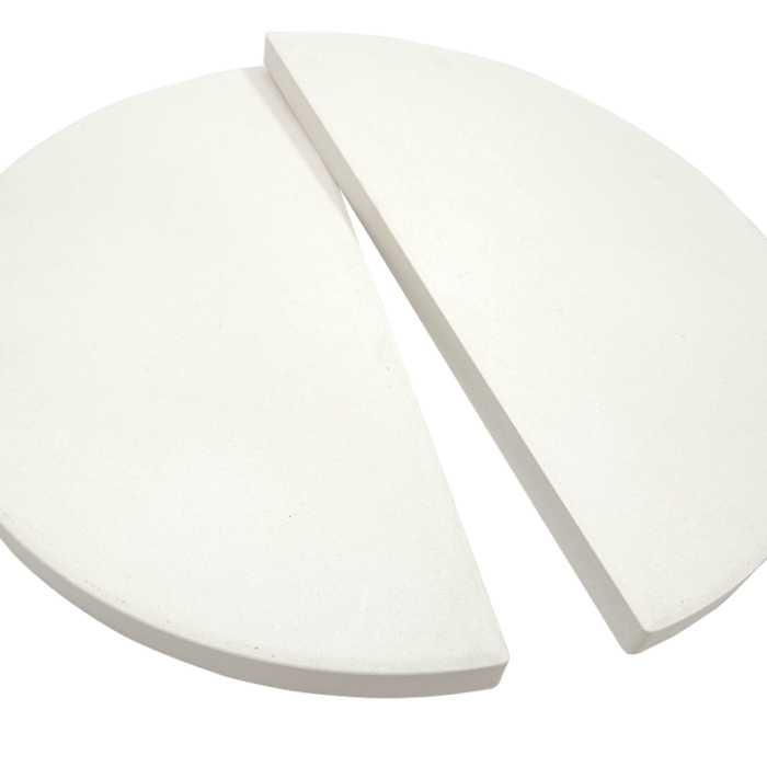 TunaBone Half moon pizza stone 170mm for Kamado 21inch