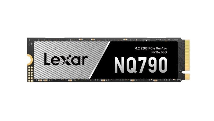 Lexar NVMe SSD | NQ790 | 4000 GB | SSD form factor M.2 2280 | Solid-state drive interface PCIe Gen4x4 | Read speed 7000 MB/s | Write speed 6000 MB/s