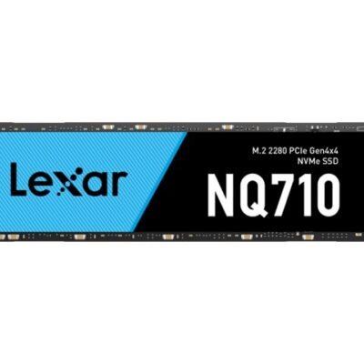Lexar NVMe SSD | NQ710 | 500 GB | SSD form factor M.2 2280 | Solid-state drive interface PCIe Gen4x4 | Read speed 4400 MB/s | Write speed 1700 MB/s