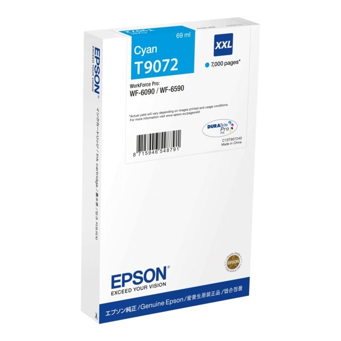 Epson WF-6XXX | Ink Cartridge | Cyan