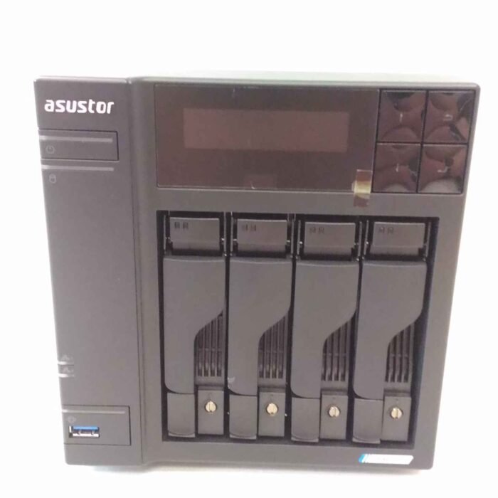 SALE OUT.  | Asus AsusTor 4 Bay NAS | AS6604T | Up to 4 HDD/SSD | Intel Celeron J4125 Quad-Core | Intel Celeron J4125 | Processor frequency 2.0 GHz | 4 GB | SO-DIMM DDR4 | Black | USED, REFURBISHED, SCRATCHED