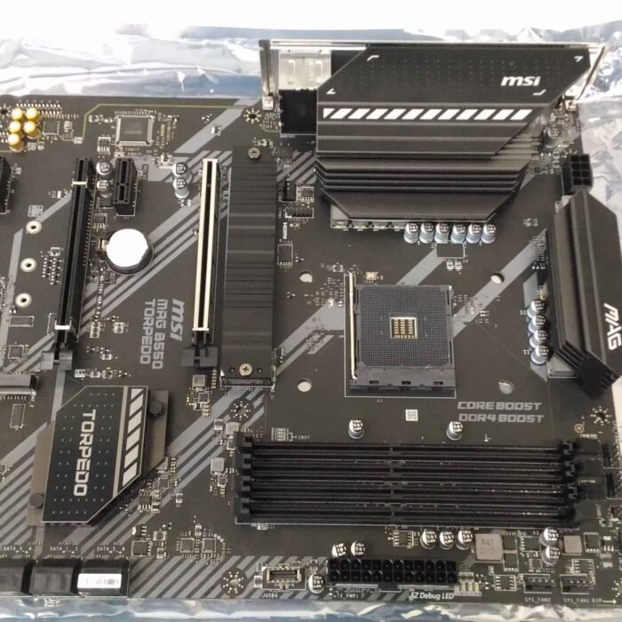 SALE OUT. MSI MAG B550 TORPEDO | MSI MAG B550 TORPEDO | Processor family AMD | Processor socket AM4 | DDR4 | Memory slots 4 | Chipset AMD B550 | ATX | REFURBISHED, MISSING M2 SCREW | MSI MAG B550 TORPEDO | Processor family AMD | Processor socket AM4 | DDR4 | Memory slots 4 | Chipset AMD B550 | ATX | REFURBISHED, MISSING M2 SCREW