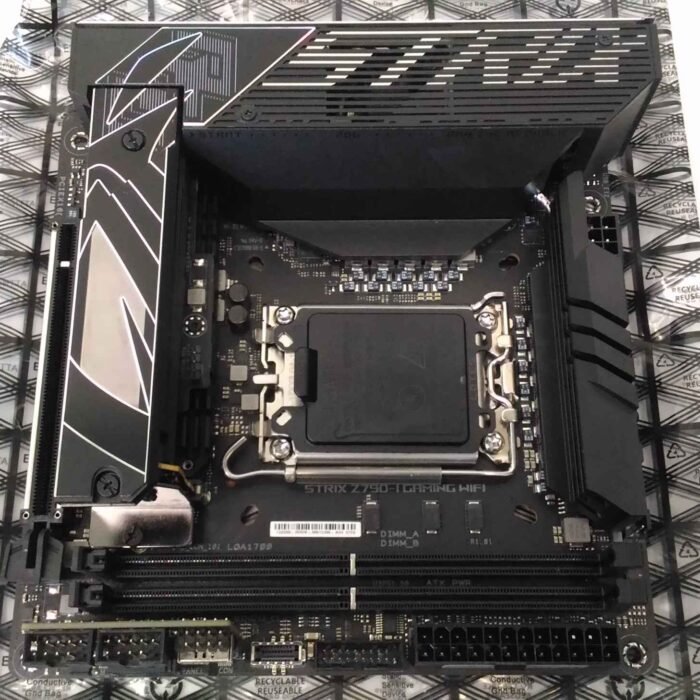 SALE OUT. ASUS ROG STRIX Z790-I GAMING WIFI | Asus ROG STRIX Z790-I GAMING WIFI | Processor family Intel | Processor socket LGA1700 | DDR5 DIMM | Memory slots 2 | Supported hard disk drive interfaces SATA, M.2 | Number of SATA connectors 2 | Chipset Intel Z790 | Mini-ITX | REFURBISHED | Asus | ROG STRIX Z790-I GAMING WIFI | Processor family Intel | Processor socket  LGA1700 | DDR5 DIMM | Memory slots 2 | Supported hard disk drive interfaces 	SATA, M.2 | Number of SATA connectors 2 | Chipset  Intel Z790 | Mini-ITX | REFURBISHED