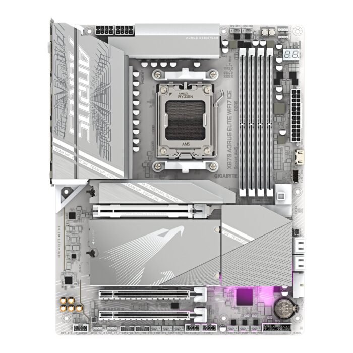 Gigabyte Processor family AMD Ryzen | Processor socket AM5 | DDR5 DIMM | Number of SATA connectors 4