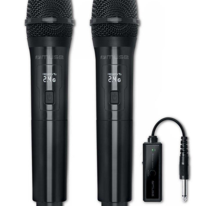 Muse | Pack 2 Wireless Microphones | MC-50 WI | Black