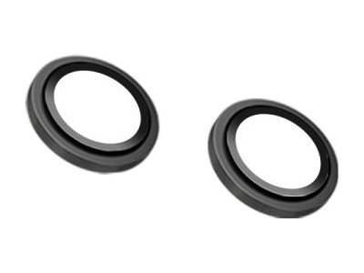 Fixed Camera glass | Apple | iPhone 16/16 Plus | Tempered glass | Black