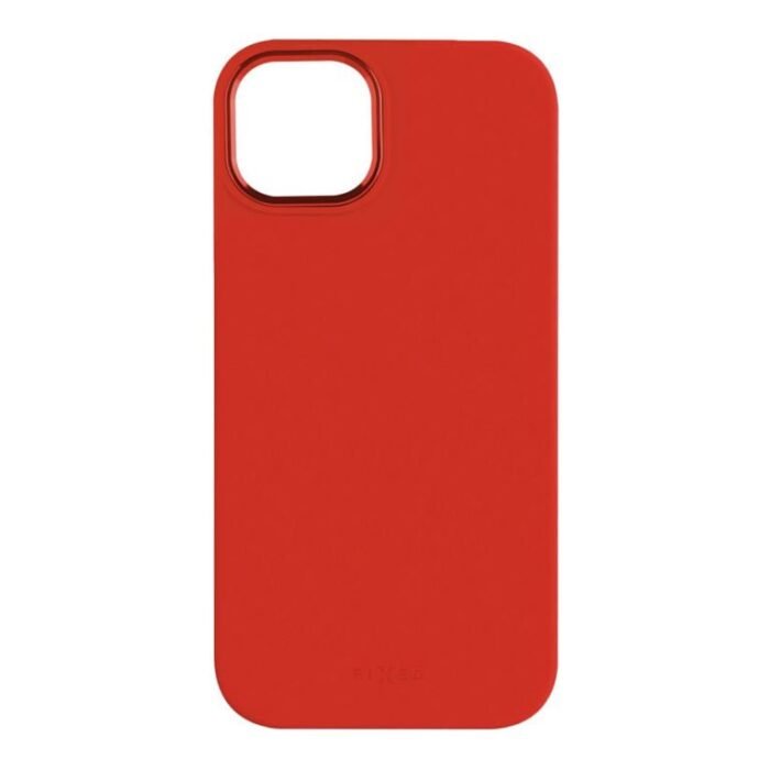 Fixed MagFlow | Back cover | Apple | iPhone 16 Plus | Liquid silicon | Red