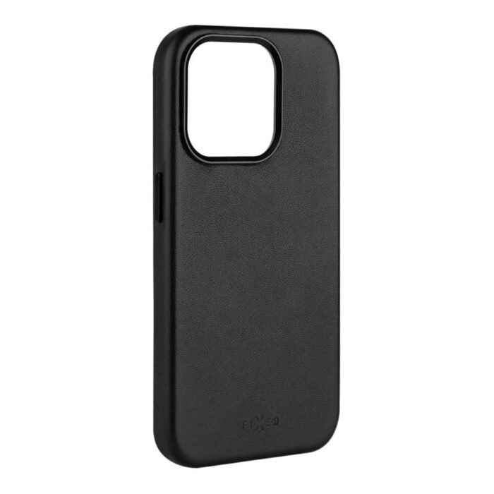 Fixed MagLeather | Back cover | Apple | iPhone 16 Pro | Leather | Black